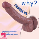 7.87in Lifelike Penis Cock For Woman Masturbator Adult Sex Dildo Toy
