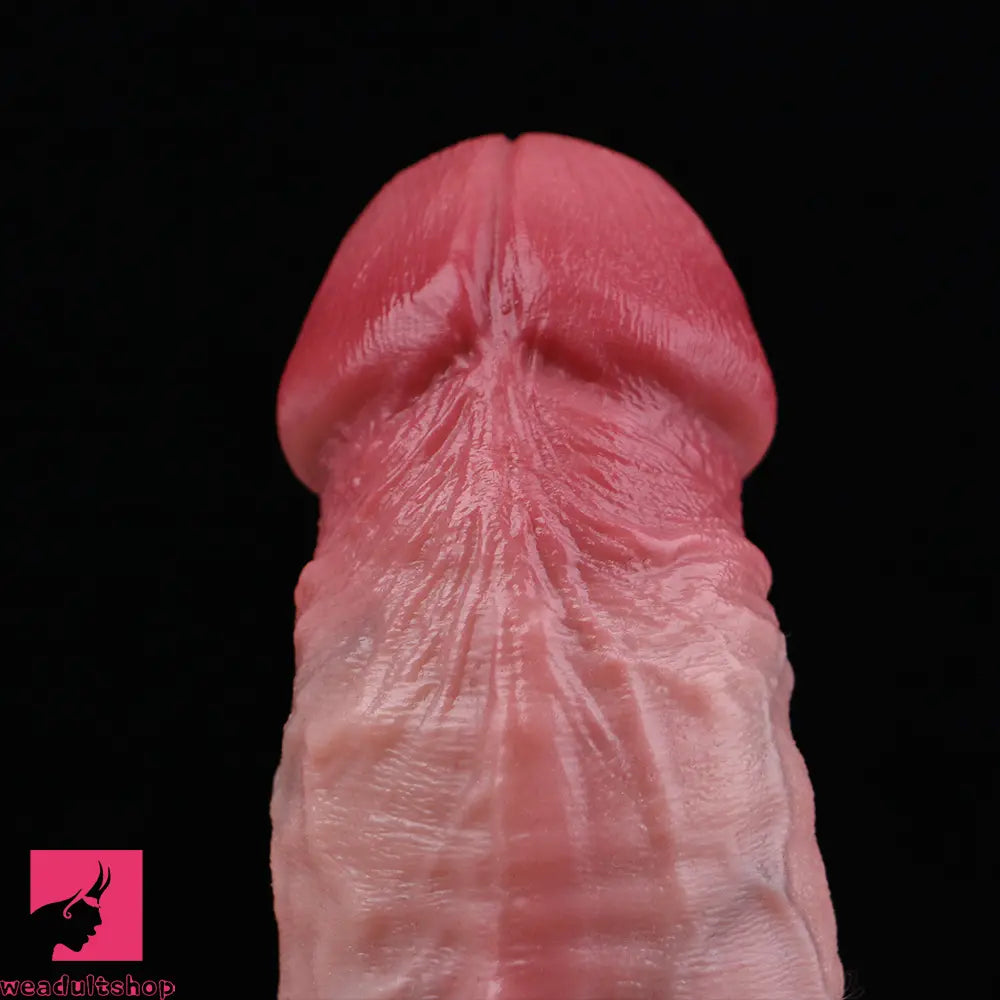 6.37in Wearable Silicone Cock Dildo Pants Real Skin with Hollow Penis Sleeve
