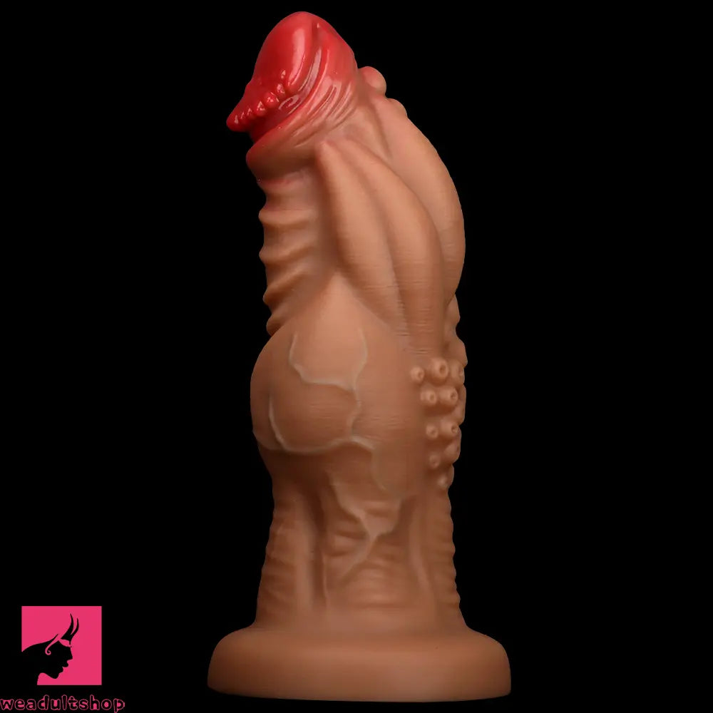 8.85in 9.64in 10.23in 11.41in 12.59in Odd-shaped Large Silicone Anal Dildo