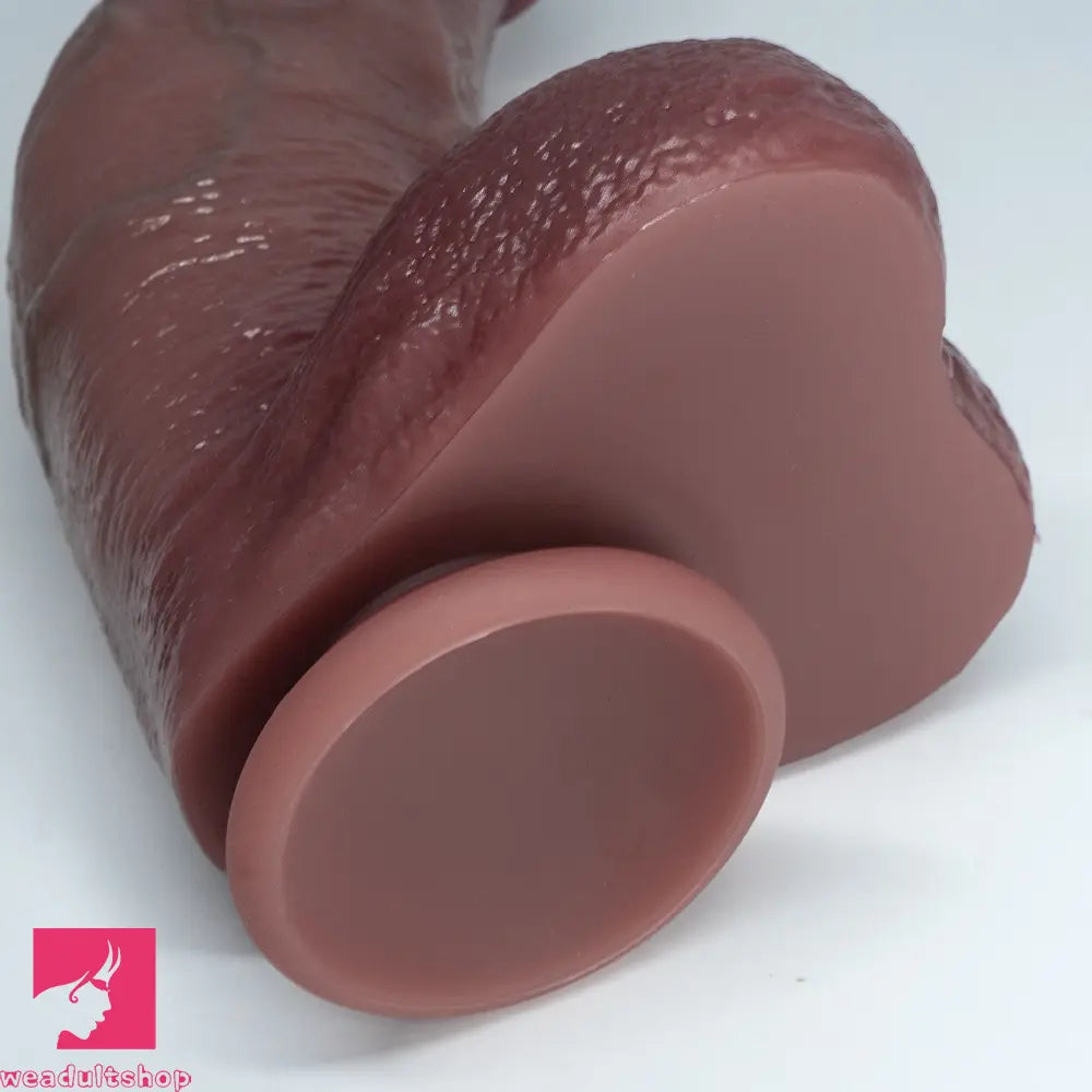 9.05in 10.23in 11.41in Strap on Realistic Soft Dildo Penis Masturbator