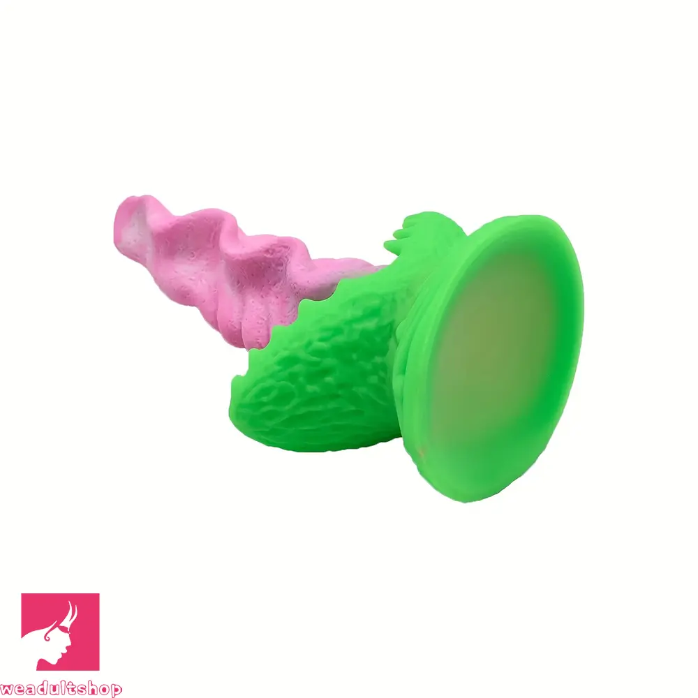 7.48in Small Glans Thick Realistic Fantasy Odd Dildo With Strong Suction Cup
