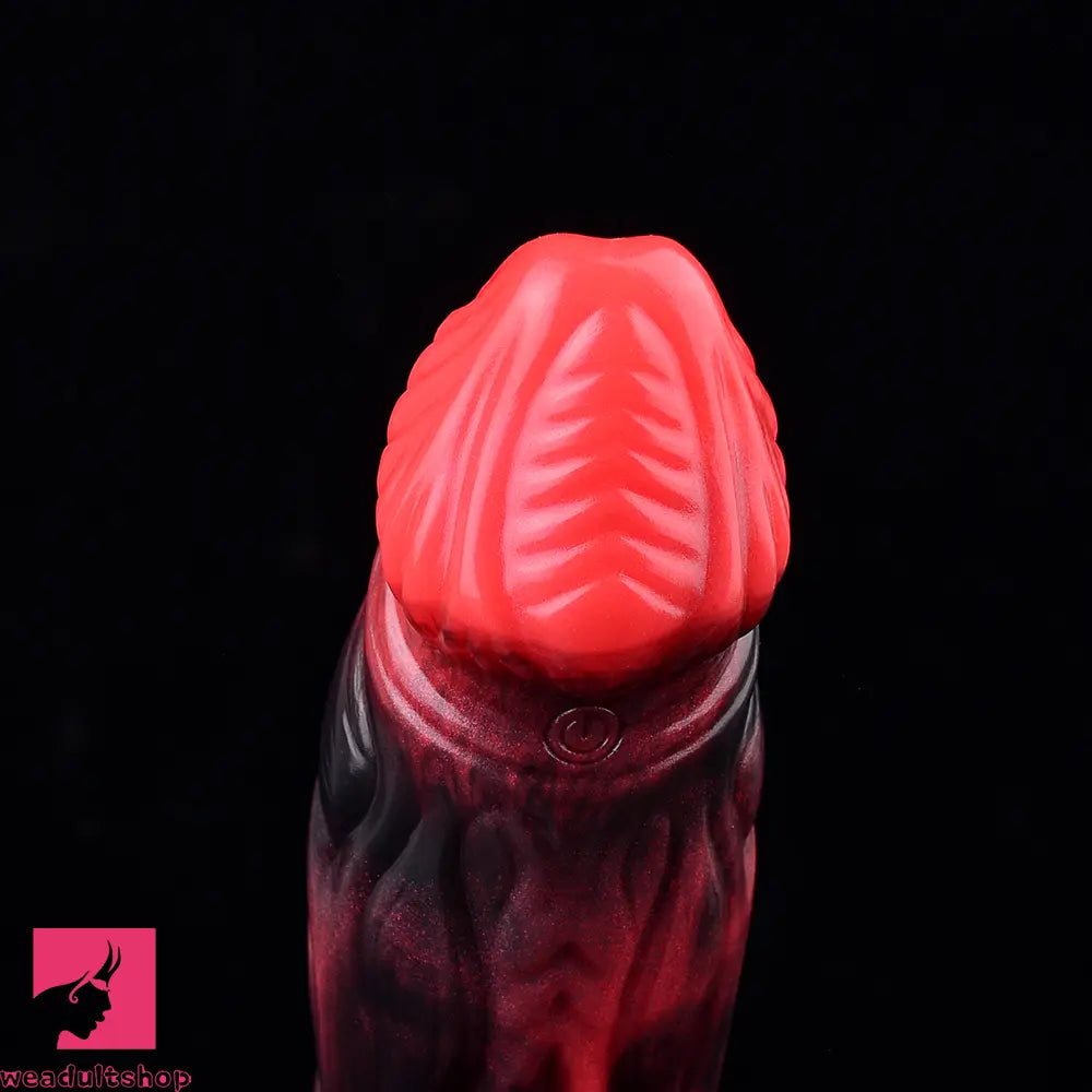 5.91in 7.17in Silicone Cock Sleeve Soft Vibrating Hollow Fantasy Penis Dildo