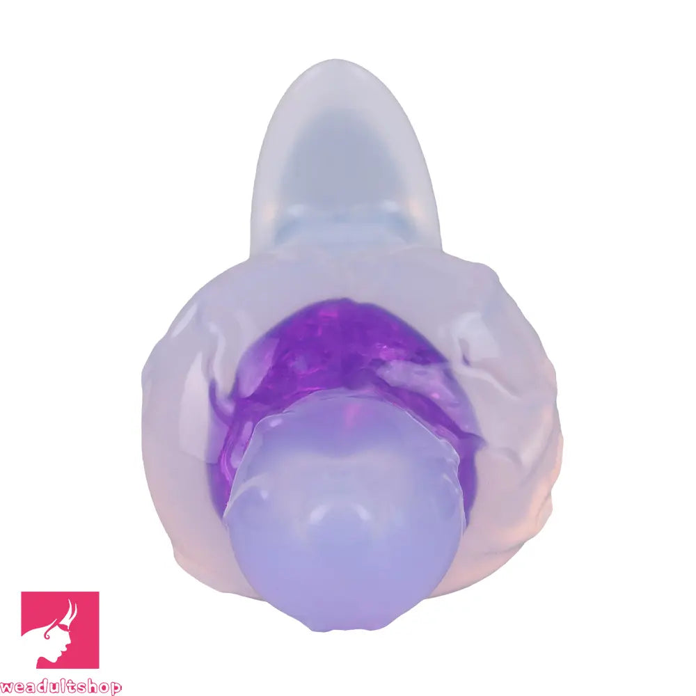 4.48in Fox Tail Wear Anchor Fantasy Dildo Butt Plug For BDSM Role Sex