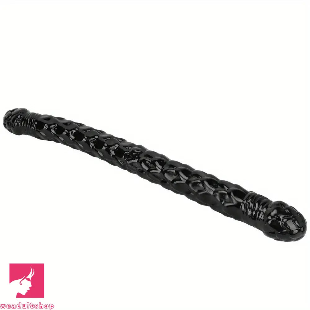 20.47in 27.55in Double-Headed Extra Long Fish Scale Huge Dildo For Sex