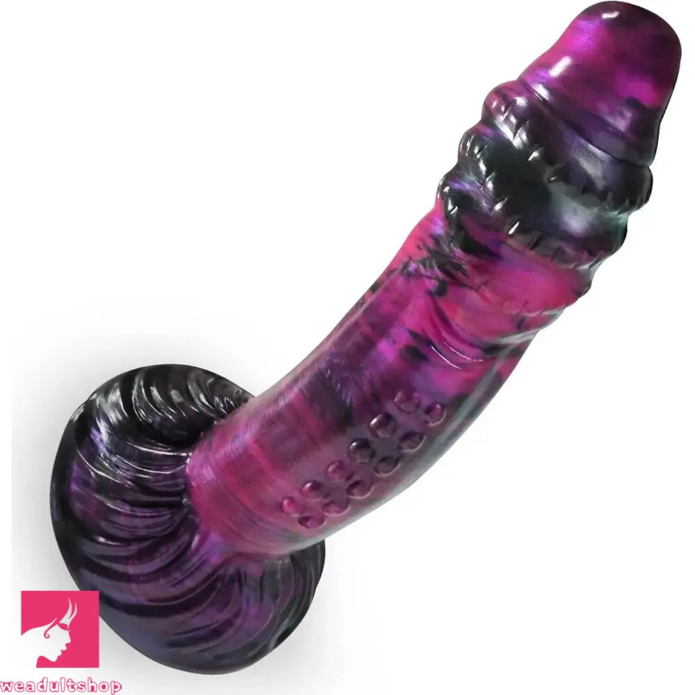 8.9in Fantasy Spiked Silicone Soft Monster Dildo For Women Sex Orgasm