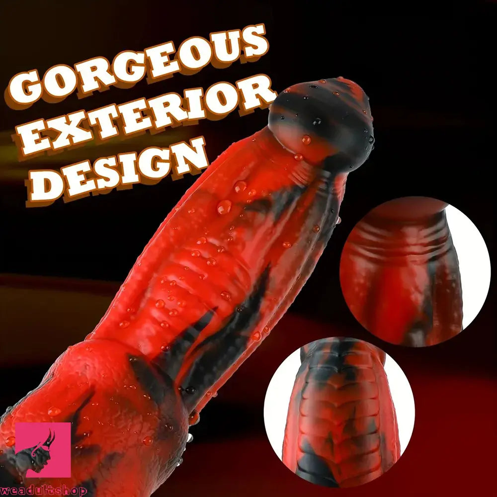 8.5in Monster Snake Silicone Fantasy Thick Dildo Cock Prostate Massager