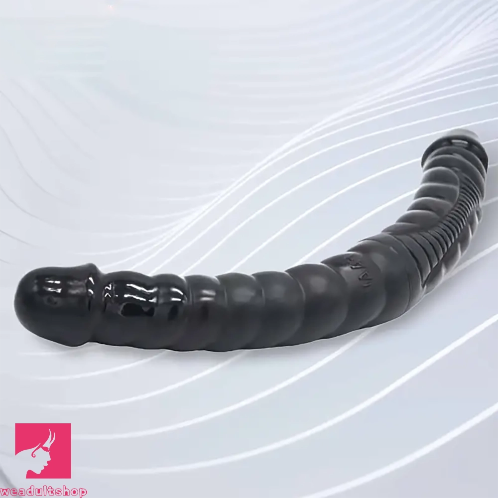 16.5in Super Long Double Head PVC Cock Dildo For G Spot Love