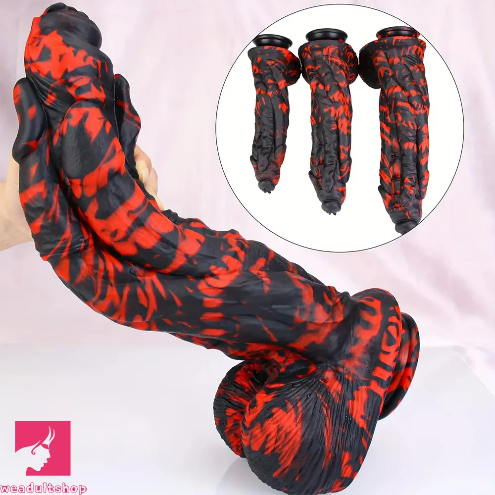 10.82in 12.4in 13.97in Giant Soft Silicone Sexy Penis Dildo For Women Sex