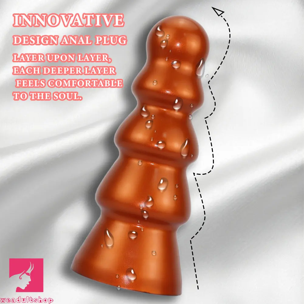5.03in 7.67in 9.85in Odd Fantasy Butt Plug Dildo Suction Cup Adult For Couple