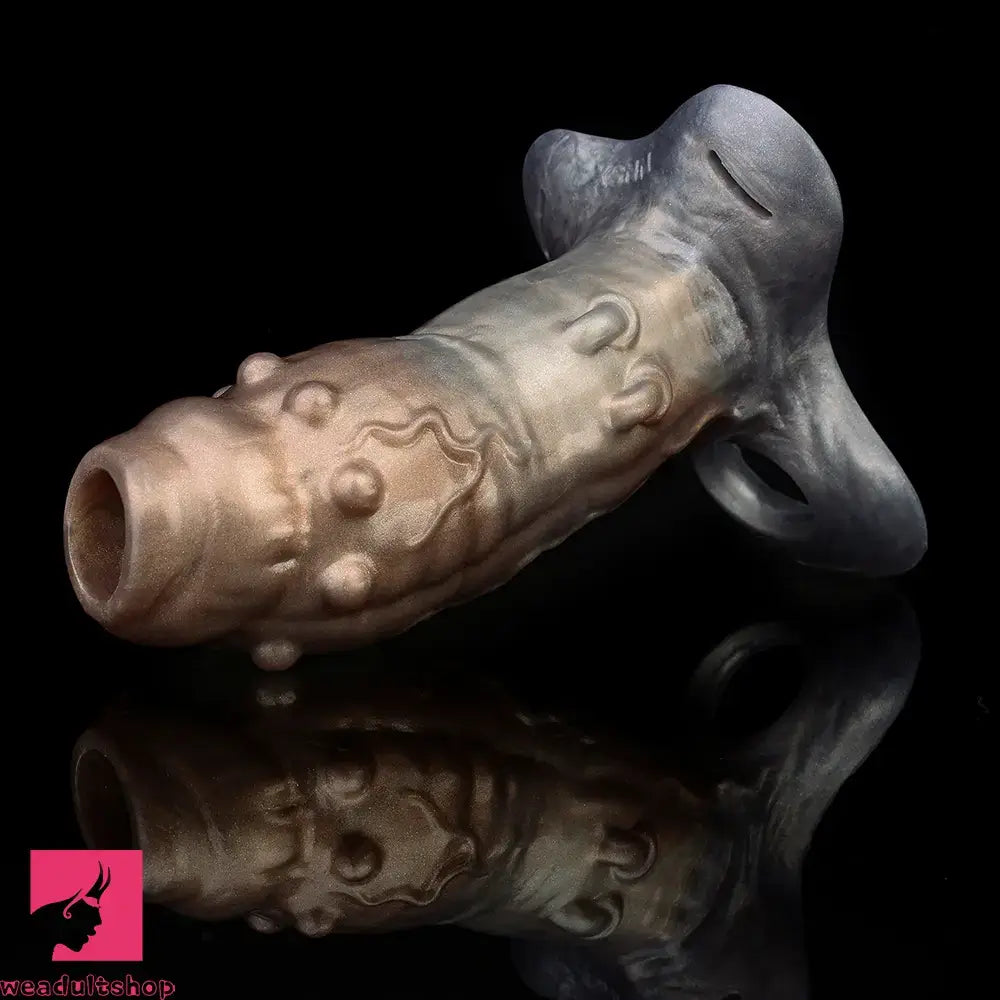 5.2in 6.69in Tentacle Strap on Hollow Dildo Sleeve Reusable Cock Sleeve