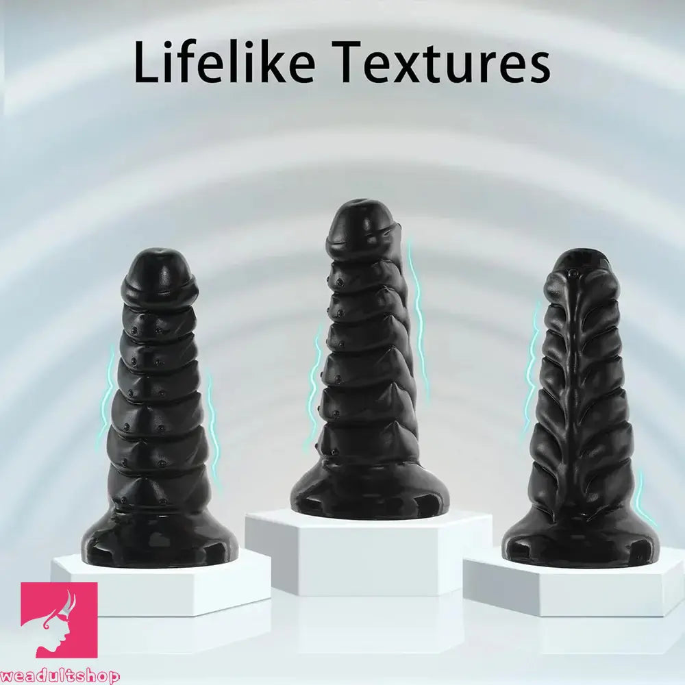 8.46in 10.6in Thick Black Suction Cup Large Adult Sex Toy Dildo For Clit
