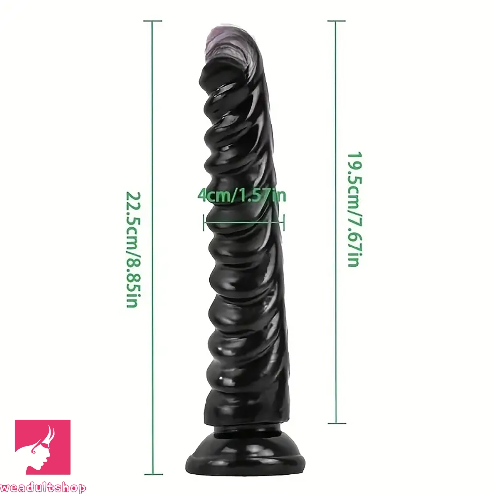 8.85in Dragon Scale Simulation Dildo G Spot Anal Plug Prostate Massage
