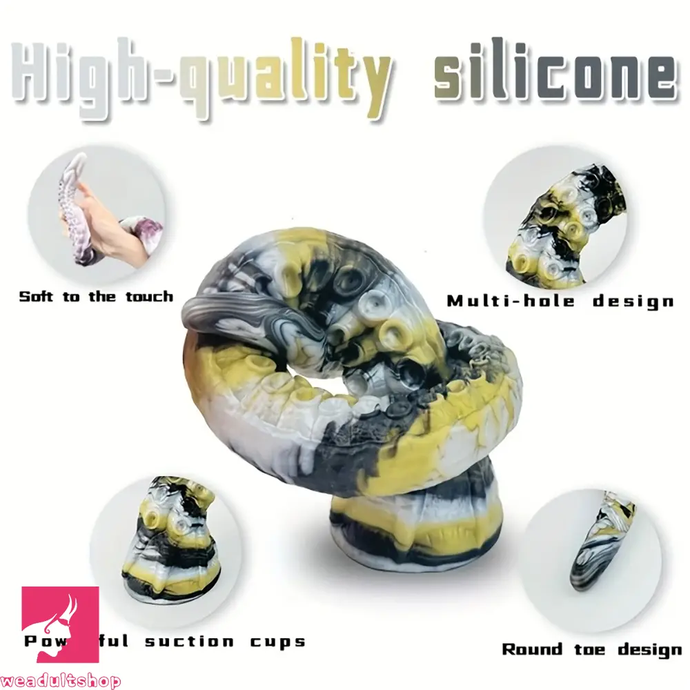 18.11in 19.68in 22.04in Super Long Deep Sea Octopus G Spot Fantasy Dildo