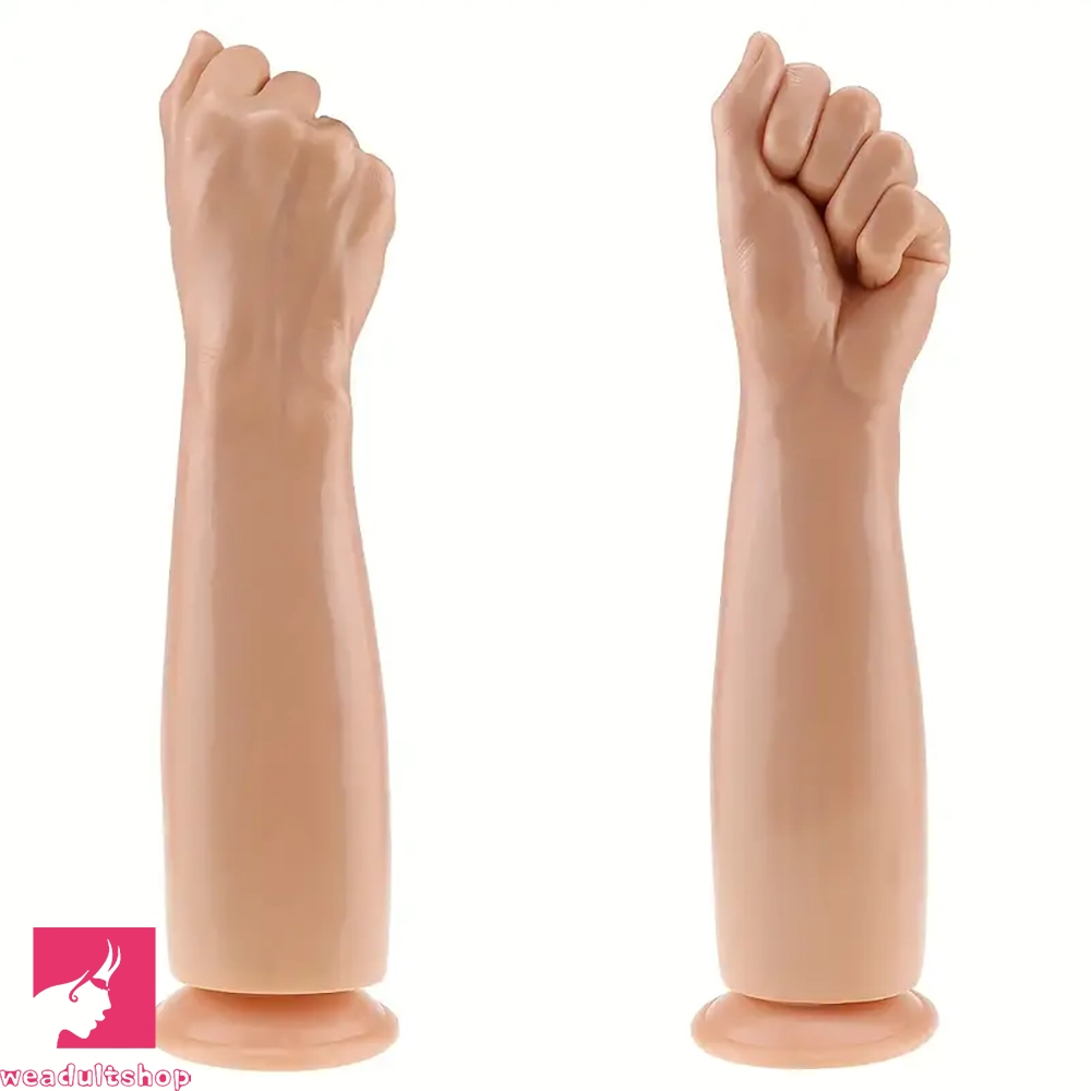 12.99in Super Huge Realistic Hand Dildo PVC Long Thick Arm G Spot Dildo
