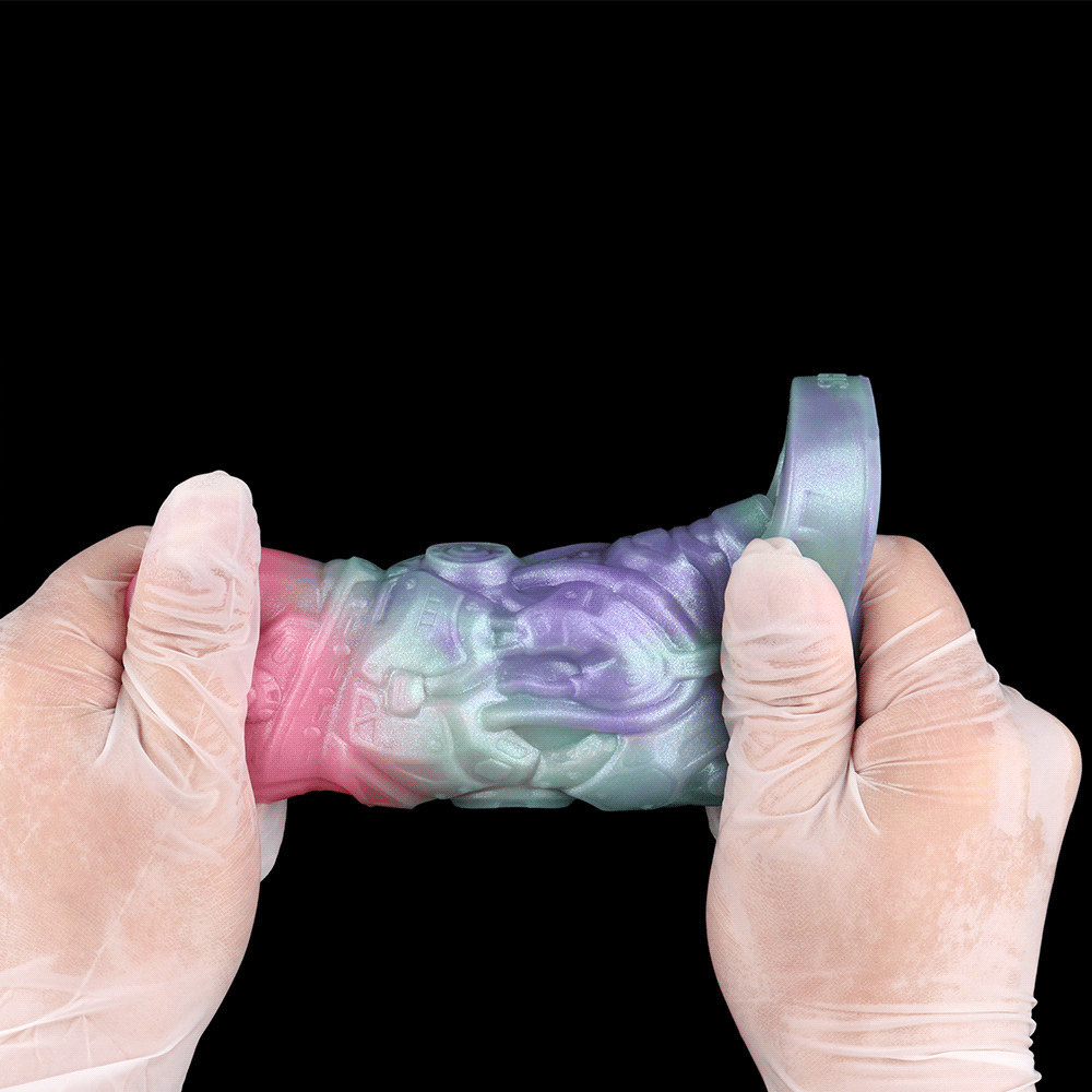 4.72in Nesting Maw SHAZ-3013 Fantasy Hollow Dildo Cock Sleeve Extension