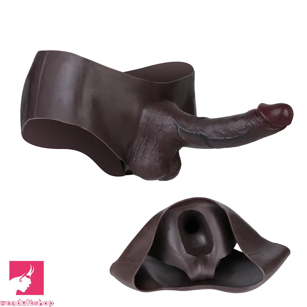 9.84in Hollow Cock Strap on Dildo Panty For Anal Stimulation For Cock