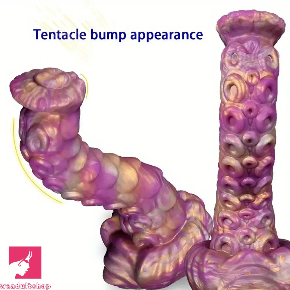 7.5in 9.1in 10.6in Liquid Silicone Soft Simulation Big Fantasy Tentacle Dildo