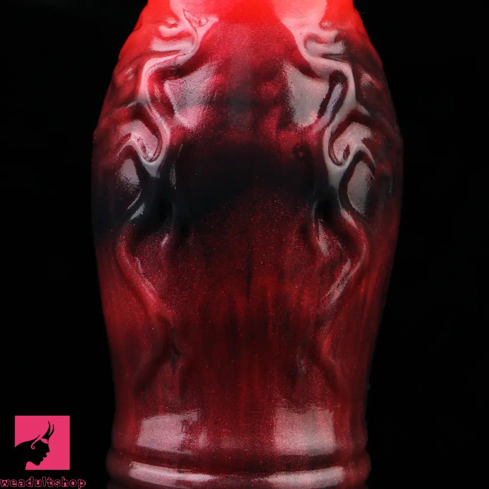 3.54in 4.72in 5.51in 6.69in Dog Knot Silicone Soft Dildo Sleeve Penis Extender