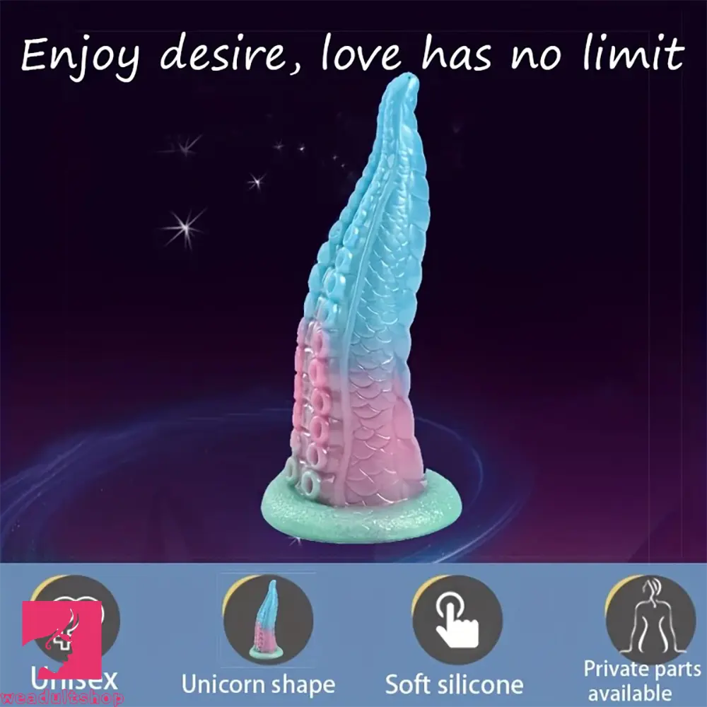 7.87in Octopus Tentacle Dildo For Women Soft Dildo For Hands-Free Games