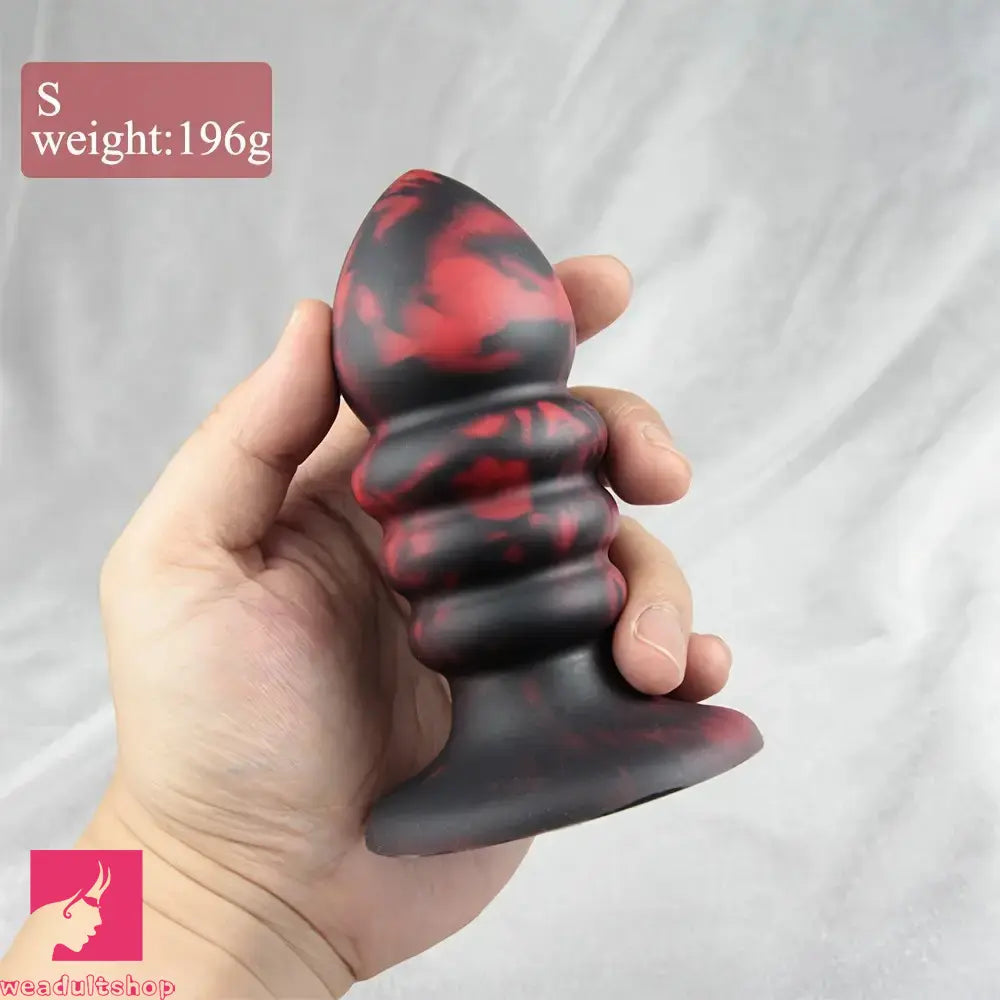 4.7in 5.7in 6.7in Anal Plug Silicone Self-Lubricating Dildo Sex Toy For Sex