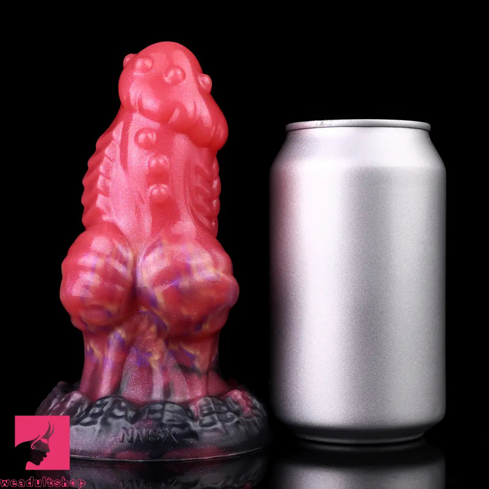 5.71in Fantasty Knot Spiked Silicone Dildo Soft Masturbator Simulate Sex