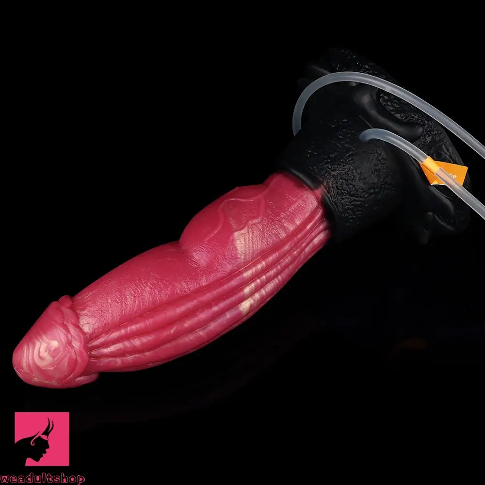 9.84in Cumming Knot Silicone Big Soft Dildo Penis Anal Dildo Sex Cock