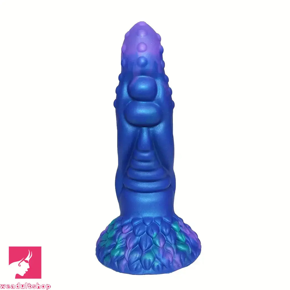 7.87in Monster Spiked Silicone Soft Creature Odd Fantasy Dildo For Fucking