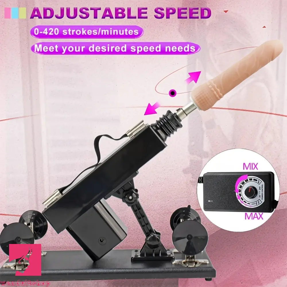 Fucking Dildo Machine With Realistic Dildo Women With 3XLR Connector