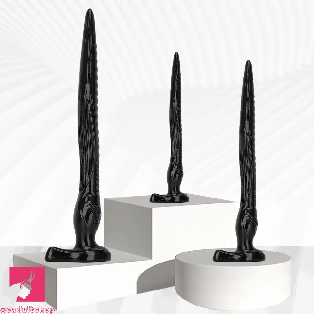12.2in 16.14in 20.07in Black Super Long Large Out Anal Plug Cock Dildo