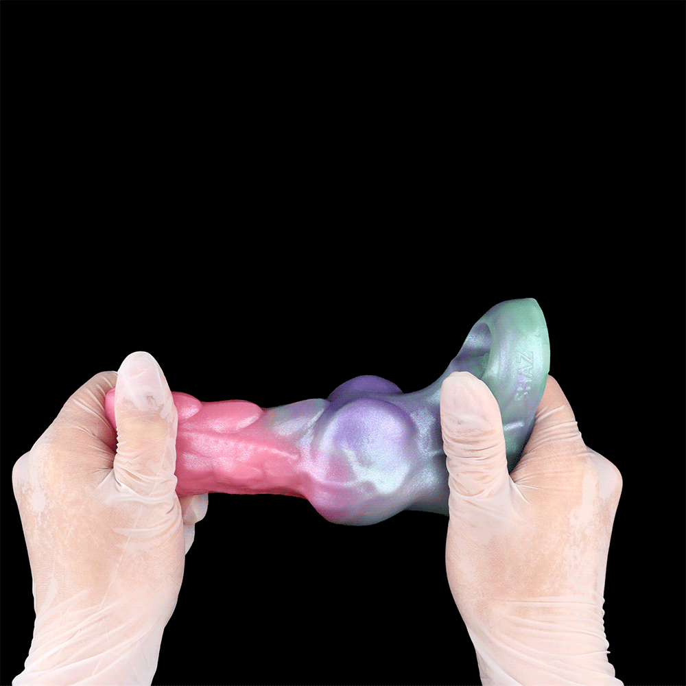 5.9in Flesh Shell SHAZ-3006 Fantasy Hollow Dildo Sleeve For Cock Extension