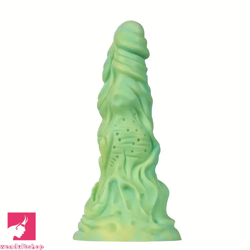 8.66in Dreamy Monster Creature Thick Alien Cock Suction Cup Silicone Dildo