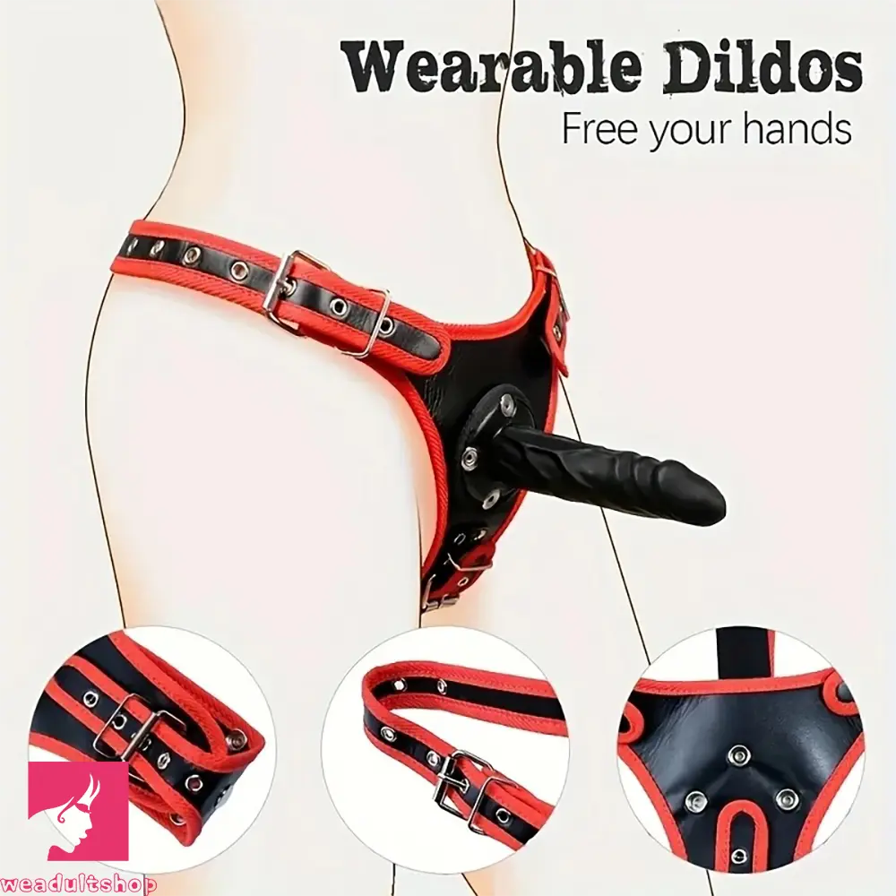 3.94in 5.31in 6.89in Wearable Useful Detachable Strap on Dildo Pants