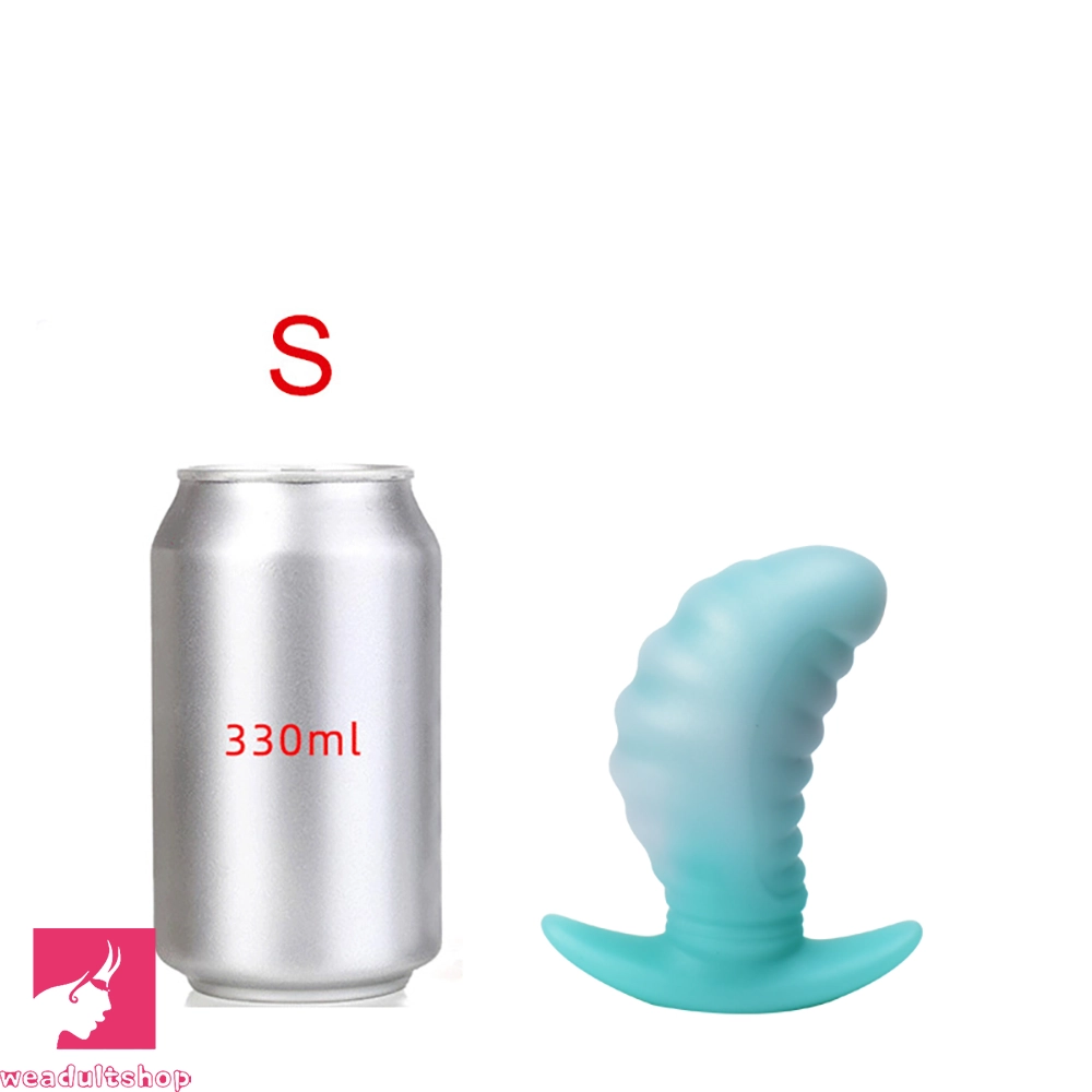 3.38in 4.56in 5.53in Small Butt Plug Dildo For Men Women Fucking Clit