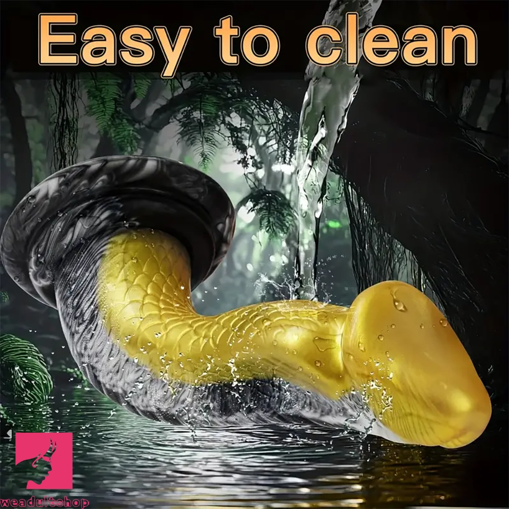 8.66in Kobra Monster Cock Adult Toy Snake Thick Anal Dildo For Vagina