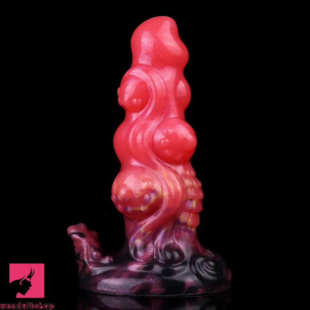 5.91in Fantasy Silicone Soft Odd Dildo Durable Construction Cock Sex