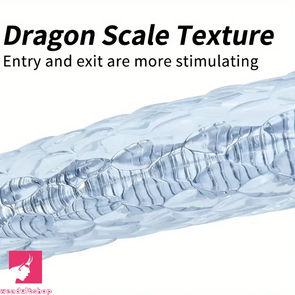 15.5in 22.7in Flexible Double-Headed Long Dildo Manual Pleasure Cock Toy