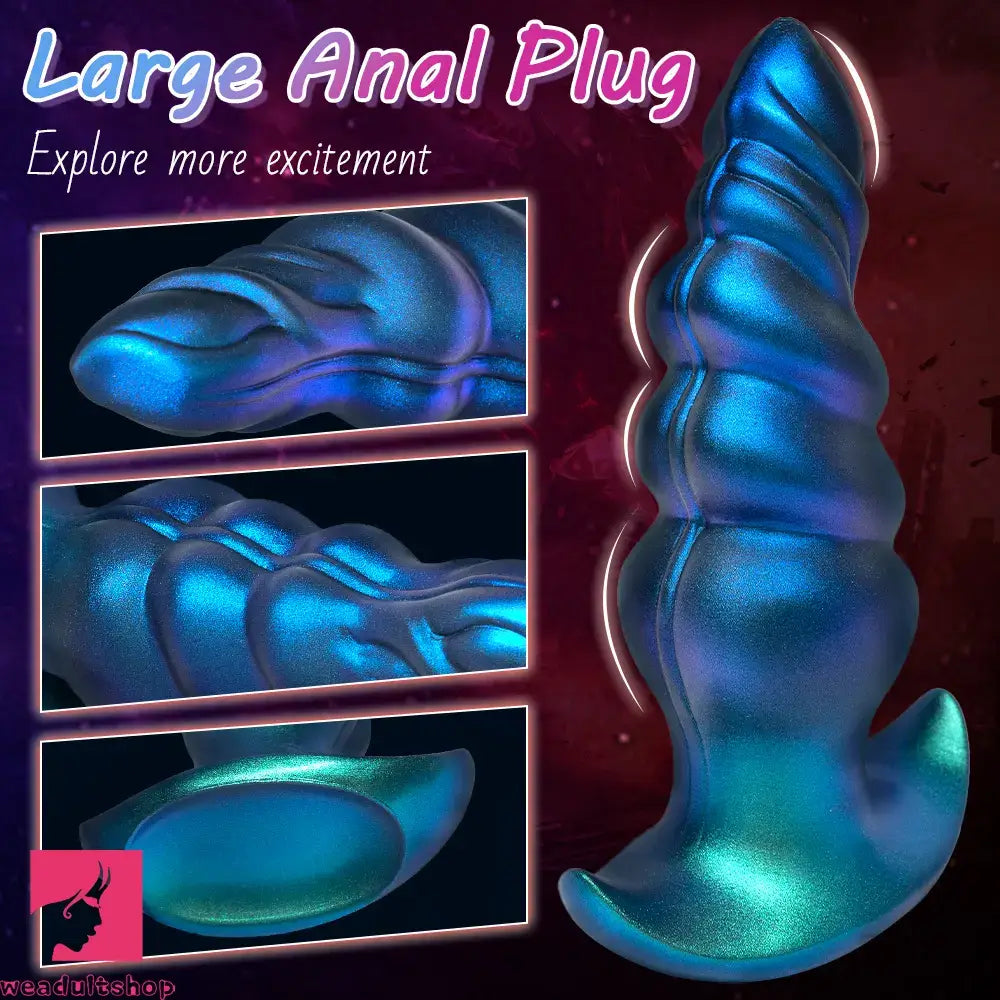5.31in 6.29in 7.48in Knot Monster Silicone Dildo Anal Plug For Beginner Toy