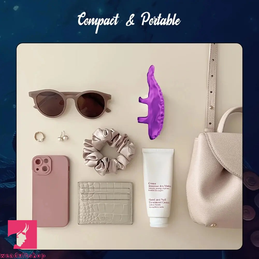 4.72in Mini Realistic Octopus Finger Vibrator Soft Silicone Handy Dildo