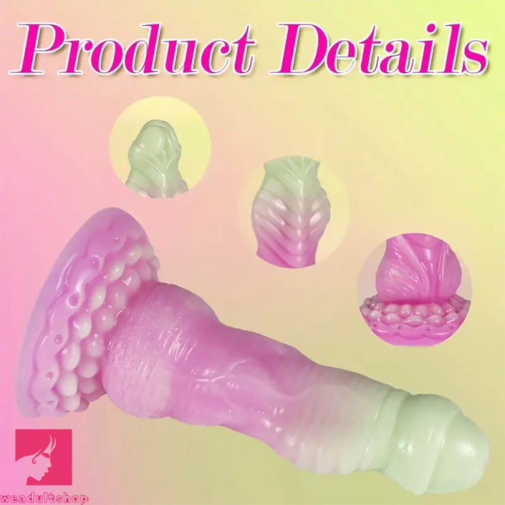 7.87in Silicone Snake Animal Dildo With Suction Cup For Adults Dilation
