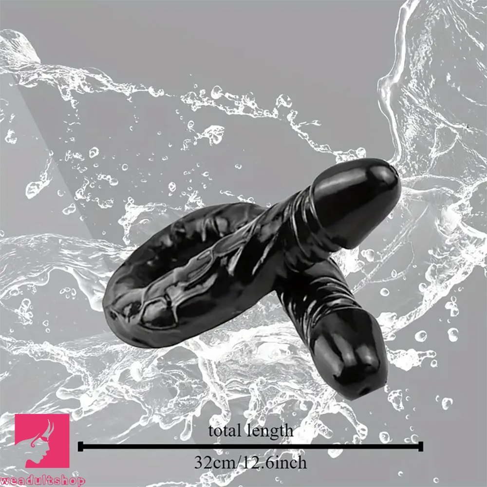9.25in 12.6in 16.93in Long Double Head Dildo Flexible Realistic Big Dildo