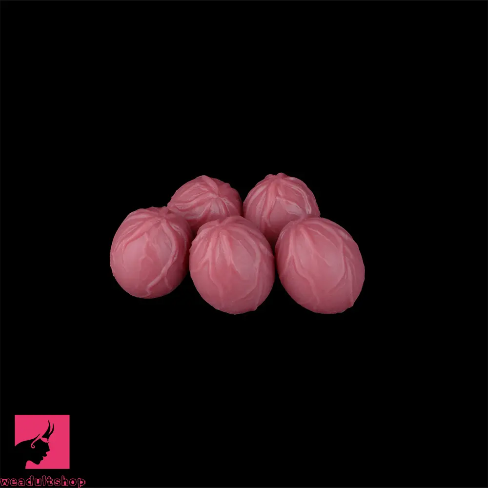 8.44in Realistic Skin Ovipositor Platinum Silicone Dildo For Anal Masturbation