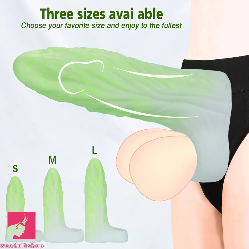 5.11in 5.51in 5.9in Thick Vegetable Cock Hollow Sleeve Cabbage Penis Sleeve
