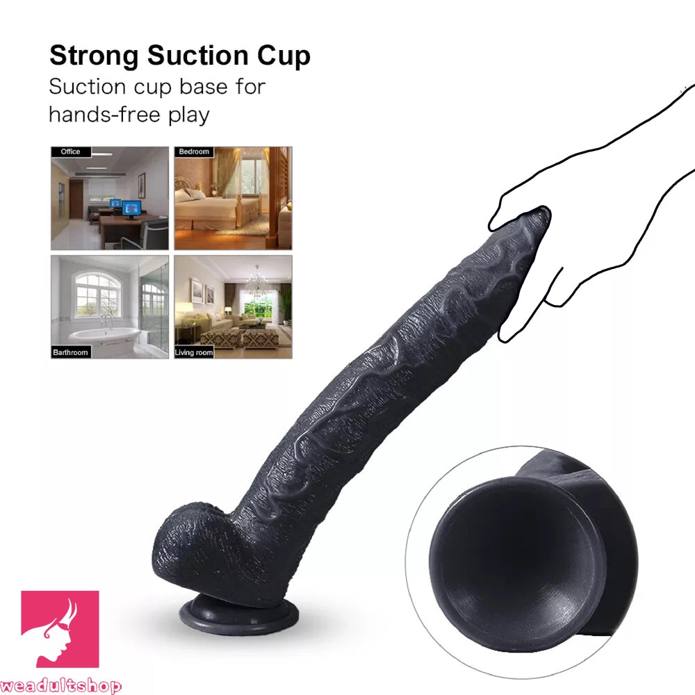 17in Super Long Huge Dildo Unisex Gode Dildo Clitoral Stimulator Phallus