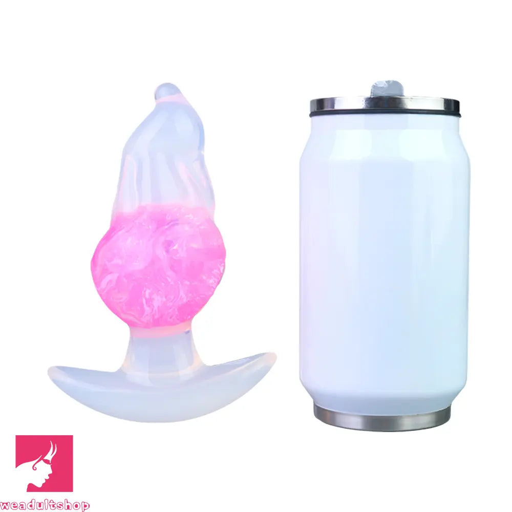 5.51in Luminous Silicone Anal Beads Dildo Anal Sex Toy For Women Sex