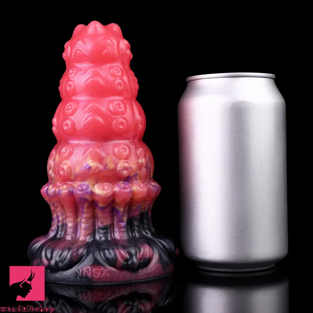 5.83in Fantasy Odd Silicone Soft Cock Dildo Hands-Free Clit Stimulator