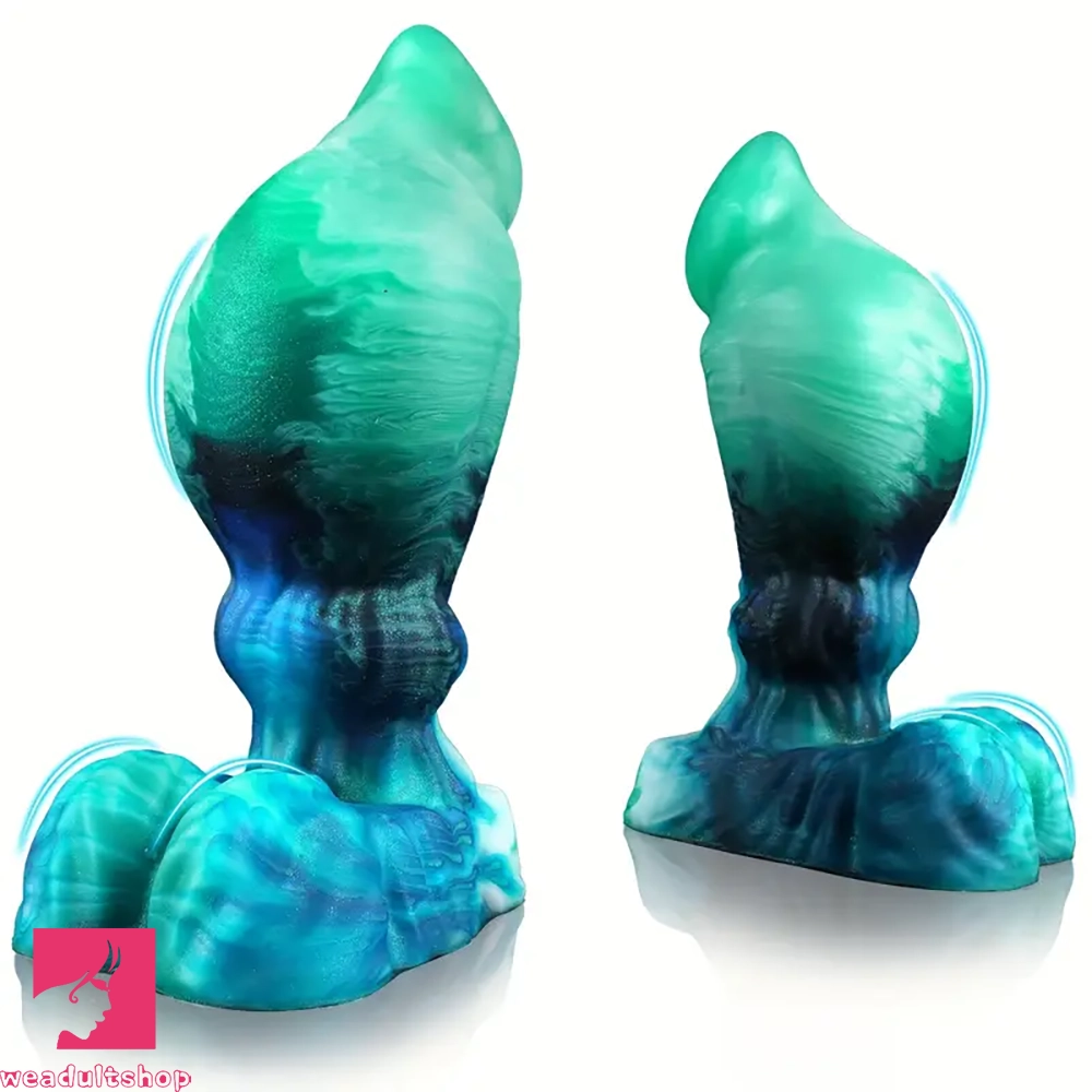 6.3in Belly Fantasy Silicone Realistic Fat Dildo For Anal Play Cock Se