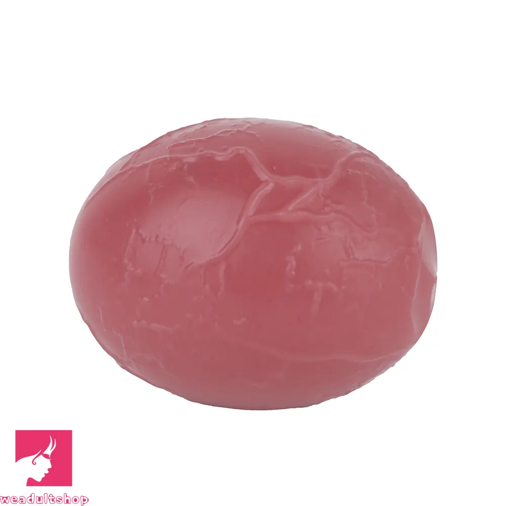 8.66in Egg Laying Real Fantasy Soft Silicone Dildo For Women Men Cock