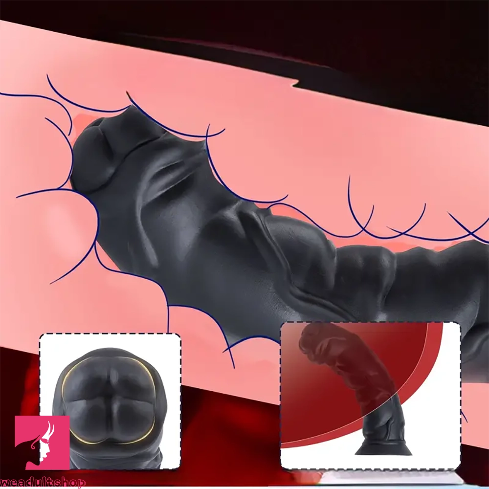 5.51in Realistic Liquid Silicone Female Dildo Thick Self-Entertainment Cock