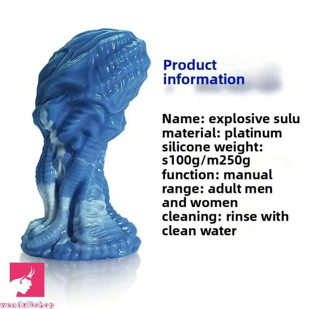 3.94in 5.12in Small Monster Silicone Soft Creature Fantasy Dildo For Clit