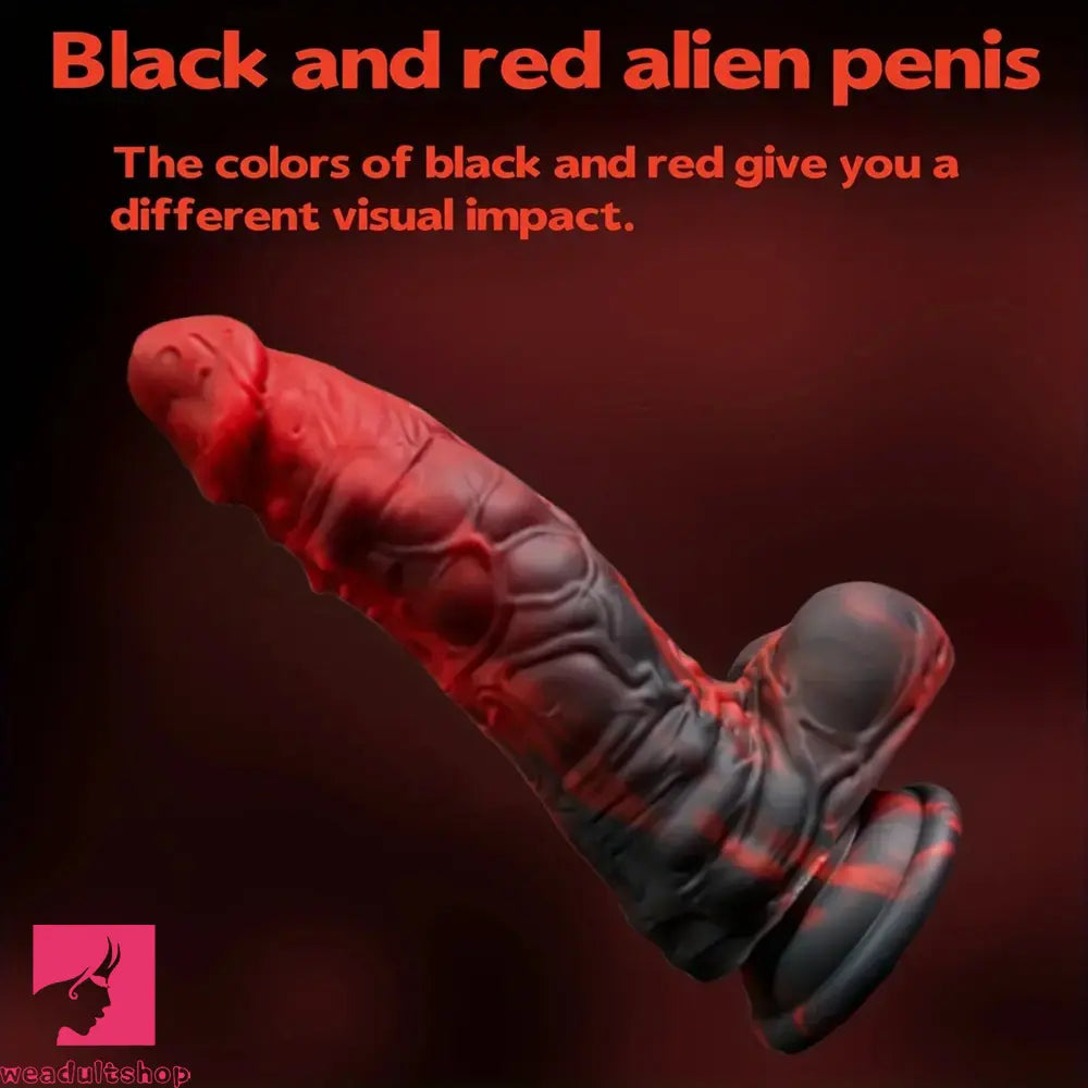 7.48in Realistic Liquid Silicone Beginner Friendly Clit Female Soft Dildo